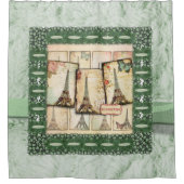 Douchegordijn Frankrijk (Voorkant)