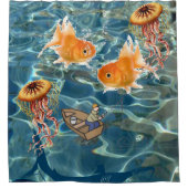 Douchegordijn Gevist (Voorkant)