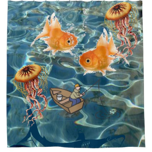 Douchegordijn Gevist (Voorkant)