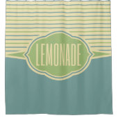 douchegordijn "limonade" (Voorkant)