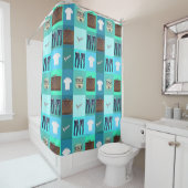 Douchegordijn, Mannen Douchegordijn (In situ)