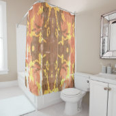 douchegordijn met camouflagebed (In situ)