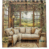 Douchegordijn - met dat vakantiegevoel (Voorkant)