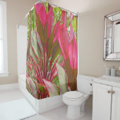 DOUCHEGORDIJN MET HAWAÏAANSE RODE ZUS TI PLANTEN (In situ)