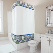 Douchegordijn met Multi gekleurde Medailles (In situ)