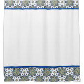 Douchegordijn met Multi gekleurde Medailles (Voorkant)