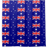 Douchegordijn met vlag van Australië (Voorkant)