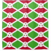 Douchegordijn met vlag van Burundi (Voorkant)