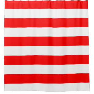 Douchegordijn met vlag van Indonesië