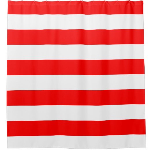 Douchegordijn met vlag van Indonesië (Voorkant)