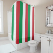 Douchegordijn met vlag van Italië (In situ)