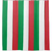 Douchegordijn met vlag van Italië (Voorkant)