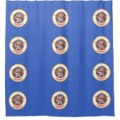 Douchegordijn met vlag van Minnesota, Verenigde St (Voorkant)