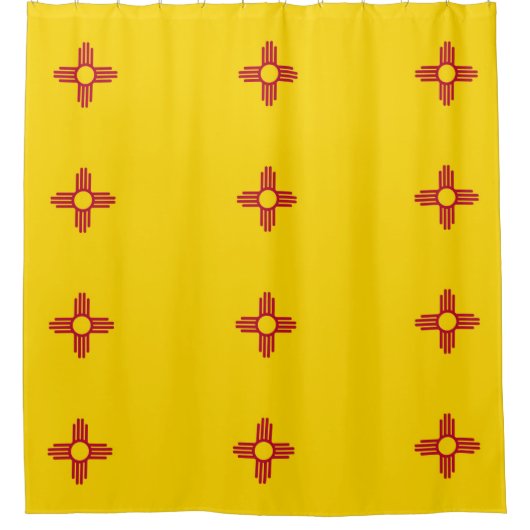 Douchegordijn met vlag van New Mexico, Verenigde S (Voorkant)