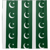 Douchegordijn met vlag van Pakistan (Voorkant)