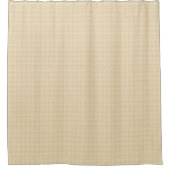 Douchegordijn Neutraal Beige (Voorkant)