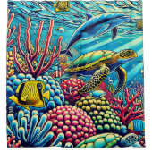 DOUCHEGORDIJN - "ONDERZEESE POP KUNST" (Voorkant)