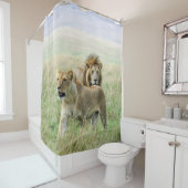 douchegordijn van Lion Pair (In situ)
