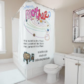 Douchegordijn Waar is mam? (In situ)