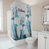 Douchegordijn Zeemeermin (In situ)