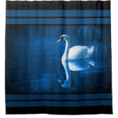 Douchegordijn/zwaan Douchegordijn (Voorkant)