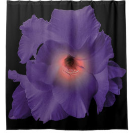 Douchegordijn Zwaard Lily Indigo Roze