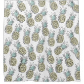 Douchegordijnen Ananas (Voorkant)