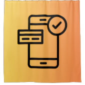 Douchegordijnen telefoon (Voorkant)