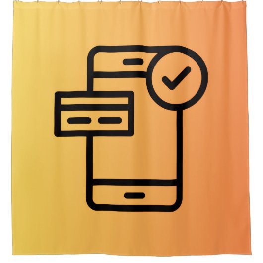 Douchegordijnen telefoon (Voorkant)