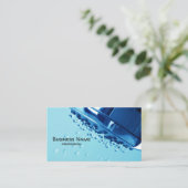 douchekop visitekaartje (Staand voorkant)