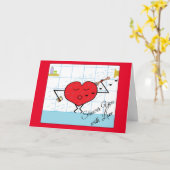 Douchen met liefde: Blank Kaart (Gele Bloem)