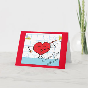 Douchen met liefde: Blank Kaart
