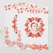 Douchen_ [Mom-to-be’s Name] met liefde! Kaart (Voorkant / Achterkant)