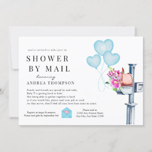 Douchen per Mail Baby shower Kaart