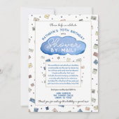 Douchen per Mail Rain Cloud Verjaardag Kaart Douch (Voorkant)