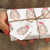 Douchen u met liefde cadeau Label Cadeaulabel