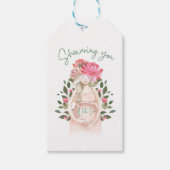 Douchen u met liefde cadeau Label Cadeaulabel (Voorkant)