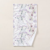 Douches van Delicate Wildbloemen Bad Handdoek (Handdoek)