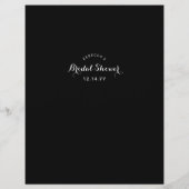 Douchespel | Hoe goed ken je de Bruid (Achterkant)