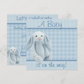 doucheuitnodiging kaart (Voorkant / Achterkant)