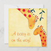 doucheuitnodiging kaart (Voorkant)