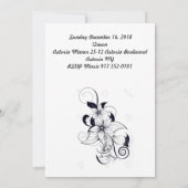 doucheuitnodiging voor brudal kaart (Achterkant)