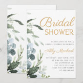 doucheuitnodiging voor brudal kaart (Voorkant / Achterkant)