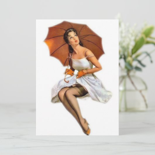 doucheuitnodiging voor brudal kaart (Staand voorkant)