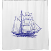 douchezeegrantsoen douchegordijn (Voorkant)