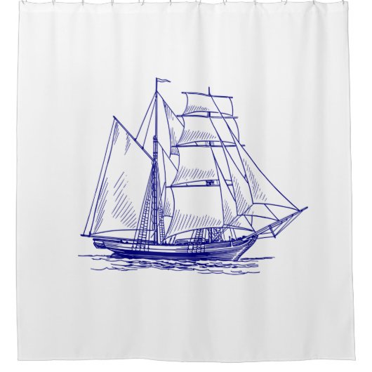 douchezeegrantsoen douchegordijn (Voorkant)