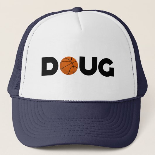 Doug Basketball Trucker Pet (Voorkant)