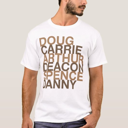 Doug Carrie Arthur Deacon T-shirt (Voorkant)