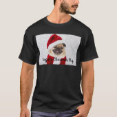 Doug de kerstpug t-shirt (Voorkant)