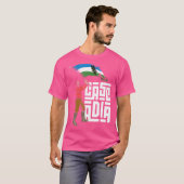  Doug Flag Cascadia Pride Retro Graphic T-shirt (Voorkant volledig)